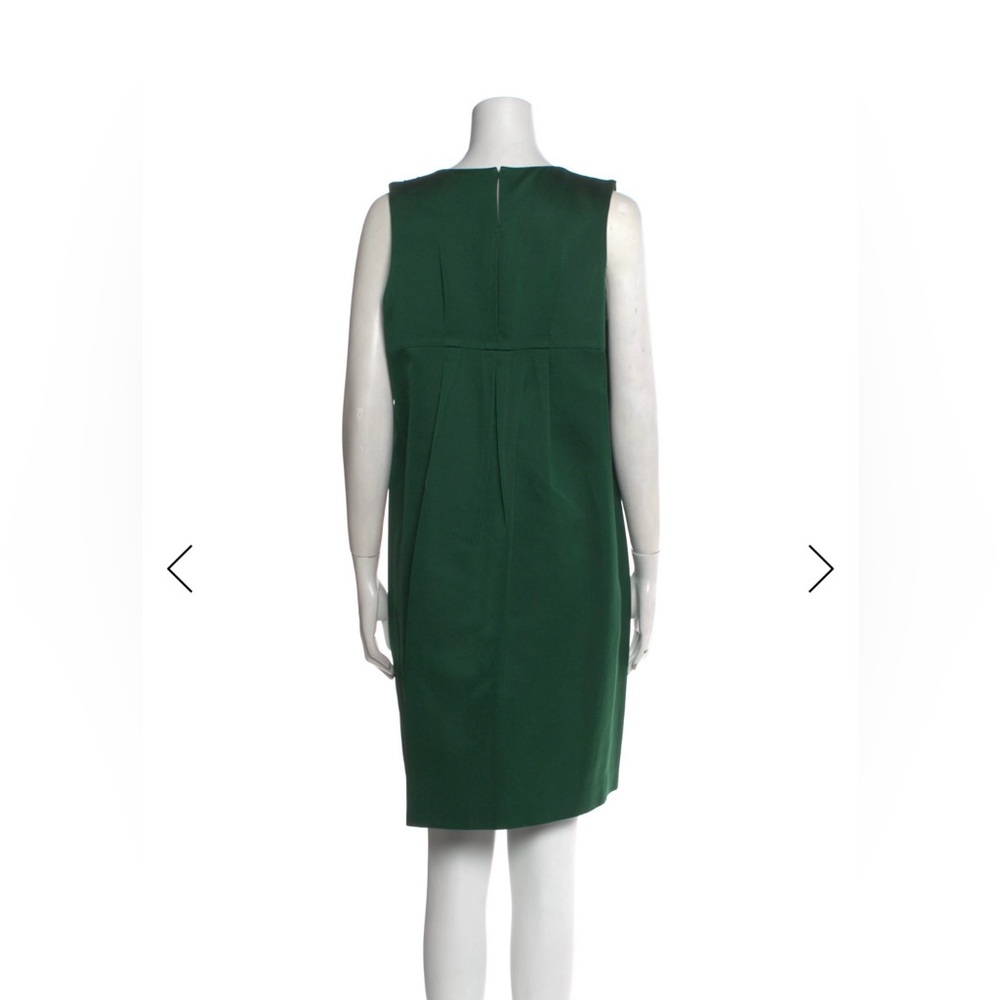 S Max Mara Deep Green Cotton Dress with Pockets - size XXL / US16 - Picture 5 of 6